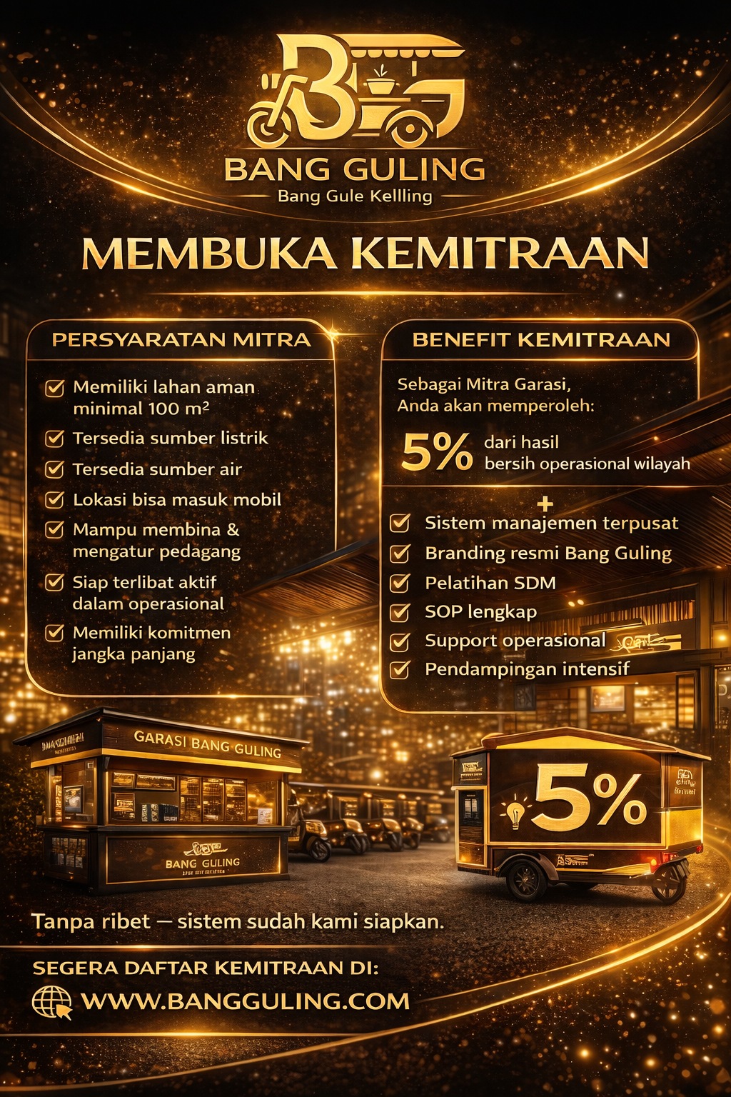 Kemitraan bang Guling